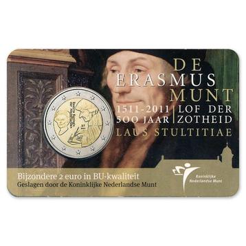 2 Euro 2011 Erasmus BU Coincard beschikbaar voor biedingen