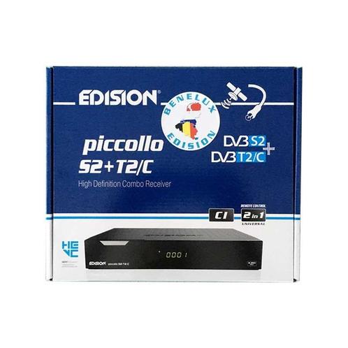 Edision Piccollo S2+T2/C met CI slot - BeNeLux versie!, Audio, Tv en Foto, Schotelantennes, (Schotel)antenne-accessoires, Nieuw