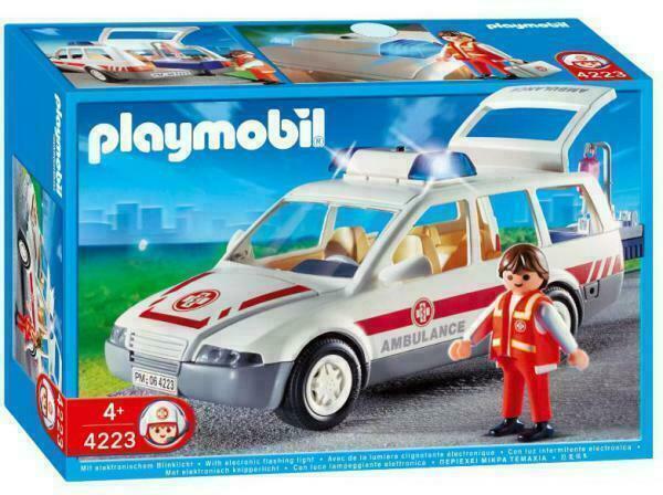 Playmobil Ambulancevoertuig - 4223 (Nieuw), Kinderen en Baby's, Speelgoed | Playmobil, Nieuw, Verzenden