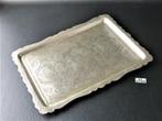 Dienblad (1) - Silberhaltiges Tablett, rechteckig, 633g -