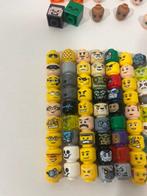 Lego Onderdelen - LEGO Minifigure Head, Head Modified and, Nieuw