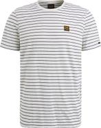 PME Legend Jersey T-Shirt Streep Wit maat 3XL Heren, Kleding | Heren, T-shirts, Verzenden, Wit, Nieuw, Overige maten
