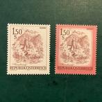 Oostenrijk 1973 - 1,5 Schilling Bludenz : zonder blauwe, Gestempeld