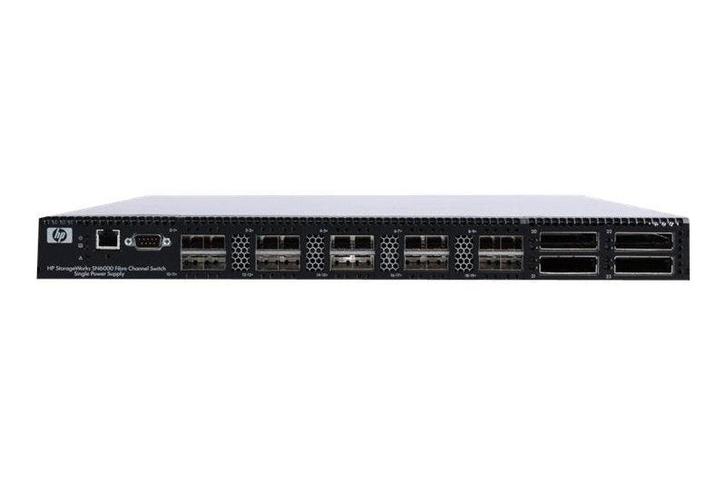 HP AW576A - HP SN6000 24-Port Fibre Channel Switch, Computers en Software, Netwerk switches, Zo goed als nieuw, Ophalen of Verzenden