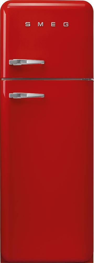 Smeg FAB30RRD5 retro jaren 50 koelkast - rood - rechtsdraaie, Witgoed en Apparatuur, Koelkasten en IJskasten, 150 tot 200 liter