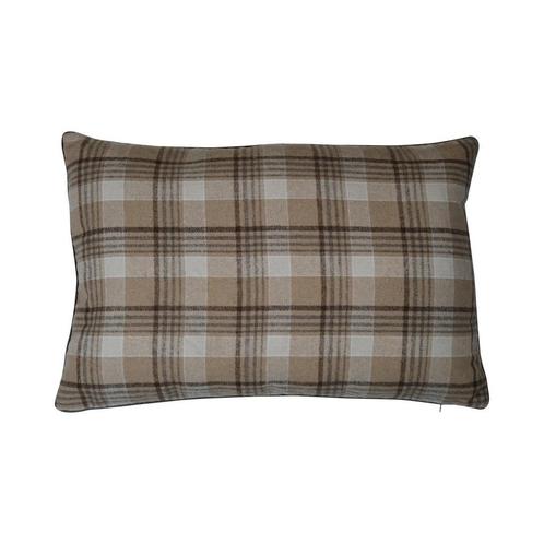 kussen ruit beige 40x60cm, Huis en Inrichting, Woonaccessoires | Overige, Verzenden