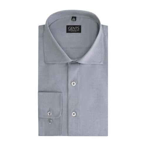 GENTS - Slimfit bamboe lichtgrijs - M 39/40, Kleding | Heren, Overhemden, Verzenden