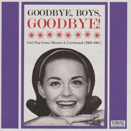 cd - Various - Goodbye, Boys, Goodbye! (Girl Pop Gems: Ob..., Cd's en Dvd's, Cd's | Overige Cd's, Zo goed als nieuw, Verzenden