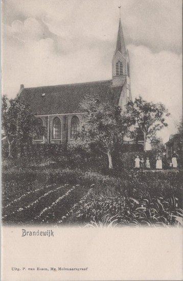 BRANDEWIJK - Kerk, Verzamelen, Ansichtkaarten | Nederland, Verzenden