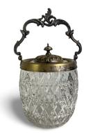 Koektrommel - Kristal - Art Déco Français, Antiek en Kunst