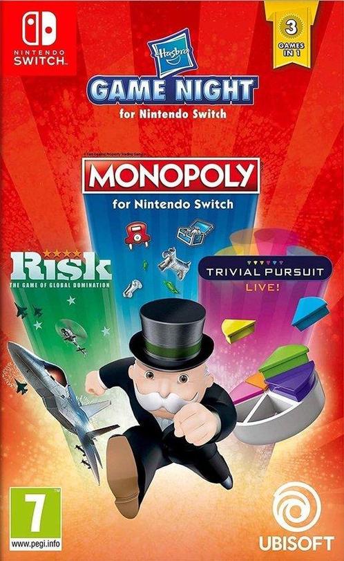 Switch Hasbro Game Night, Spelcomputers en Games, Games | Nintendo Switch, Zo goed als nieuw, Verzenden
