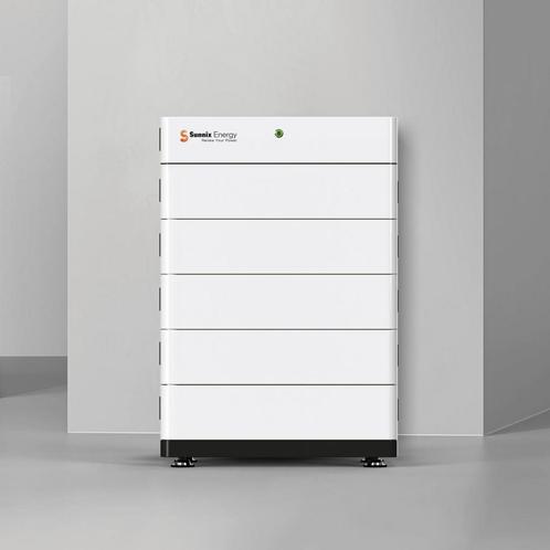 Thuisbatterij pakket Sunnix 25kwh incl omvormer en installat, Doe-het-zelf en Verbouw, Zonnepanelen en Toebehoren, 200 wattpiek of meer