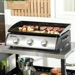 TRUUSK Gasgrill Met Deksel, 3 Branders, Vetopvangbak, Antiaa, Tuin en Terras, Verzenden, Nieuw, TRUUSK