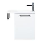 Fonteinmeubel Finn 40cm hoogglans wit, Verzenden, Nieuw
