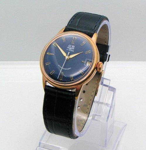 GUB Glashütte - Stossgesichert - cal. 69.1 - Zonder, Sieraden, Tassen en Uiterlijk, Horloges | Heren