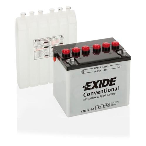 Exide Conventional 12V accu | 12N24-3A | 12V 24Ah, Auto-onderdelen, Accu's en Toebehoren, Ophalen of Verzenden