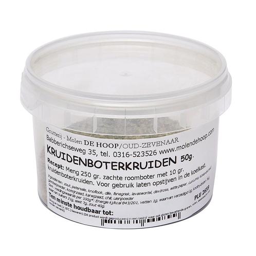 Molen de Hoop Kruidenboter Kruiden 50g, Hobby en Vrije tijd, Taarten en Cupcakes maken, Nieuw, Verzenden