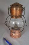 Kajuitlamp / Scheepslamp 360° - Glas, Messing - Eerste helft