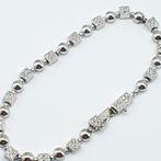 Tennis armband - 18 karaat Witgoud - 0.92ct. tw. Diamant, Sieraden, Tassen en Uiterlijk