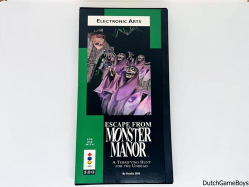 3DO - Escape From Monster Manor - Longbox, Spelcomputers en Games, Games | Overige, Gebruikt, Verzenden
