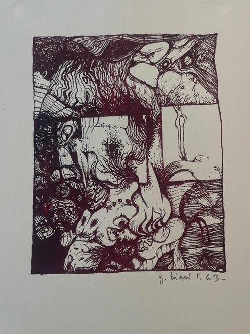 Guido BIASI (1933–1983) - Composition, Antiek en Kunst, Antiek | Overige Antiek