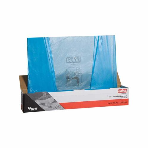Colad Dampdoorlatende folie 600 cm breed x 100 meter 12 micr, Doe-het-zelf en Verbouw, Verf, Beits en Lak, Nieuw, Ophalen of Verzenden