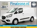 Ford Transit Custom 2.0 EcoBlue L1H1 Airco Cruise 3 Persoons, Wit, Nieuw, Ford, Lease