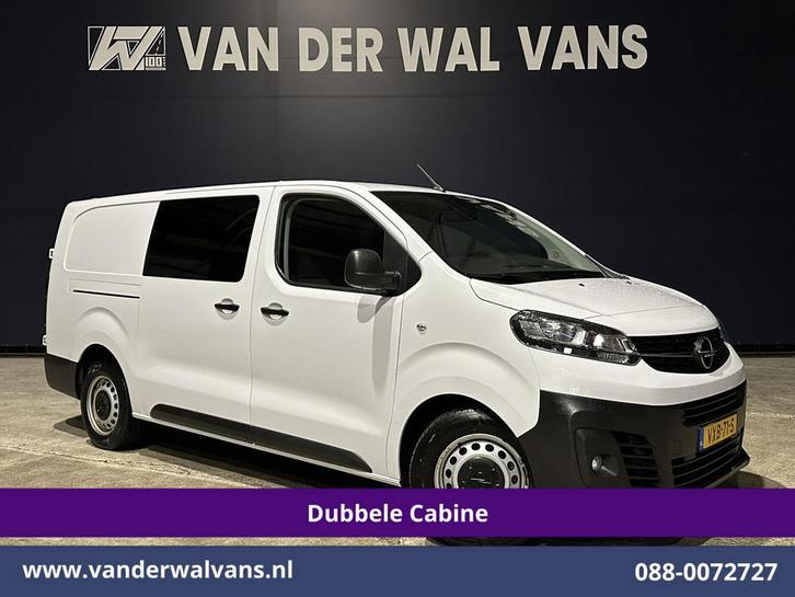 Opel Vivaro | 2.0CDTI 145pk L3H1 Dubbele Cabine Euro6 Airco, Auto's, Bestelauto's, Dealer onderhouden, Te koop, Handgeschakeld