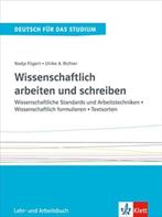 Wissenschaftlich Arbeiten Un Schreiben | 9783126753111 | Ric, Ophalen of Verzenden, Nieuw, Richter, Ulrike / Fugert, Nadja