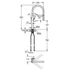 GROHE Essence Keukenkraan - hoog - 2 straalsoorten - met pro, Doe-het-zelf en Verbouw, Sanitair, Ophalen of Verzenden, Nieuw