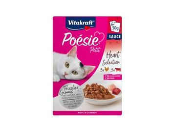 Veiling - Vitakraft Poésie Petit Heart Selection - Kattenvo beschikbaar voor biedingen