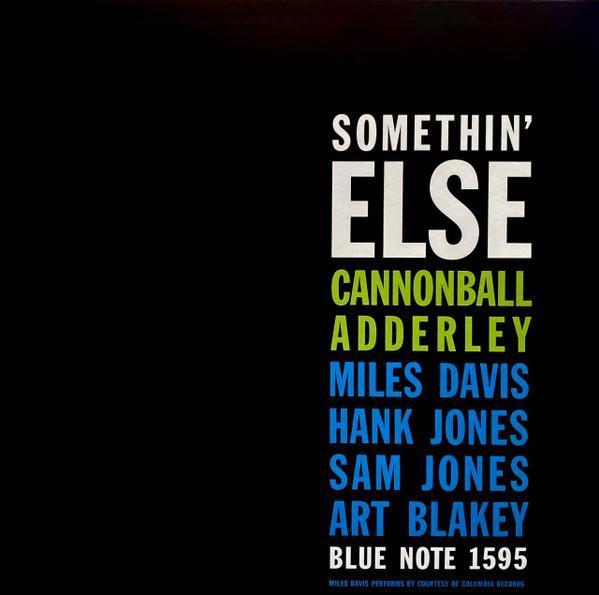 Cannonball Adderley : Somethin Else  (vinyl LP), Cd's en Dvd's, Vinyl | Jazz en Blues, Nieuw in verpakking, 12 inch, Jazz, Verzenden