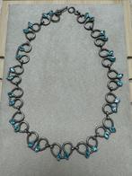 Zonder Minimumprijs - 2-delige sieradenset Zilver - Turkoois, Sieraden, Tassen en Uiterlijk, Antieke sieraden