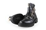 Nelson Biker boots in maat 38 Zwart | 10% extra korting, Verzenden, Zwart, Overige typen, Zo goed als nieuw