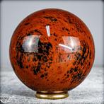 Zeer zeldzame mahonie-obsidiaan Bol, uit Mexico- 401.33 g, Verzamelen, Mineralen en Fossielen