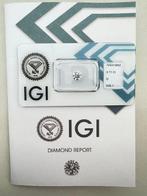1 pcs Diamant (Natuurlijk) - 0.70 ct - Rond - D (kleurloos), Sieraden, Tassen en Uiterlijk, Edelstenen, Nieuw