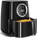 Airfryer - heteluchtfriteuse - 4.2L - 1400W - Zwart •, Verzenden, Zo goed als nieuw