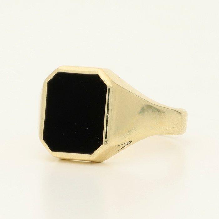 Ring - 14 karaat Geel goud, Sieraden, Tassen en Uiterlijk, Ringen
