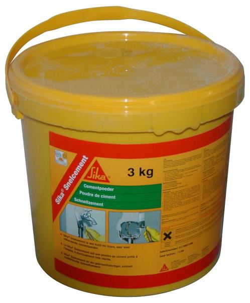 Sika Bouw Sika snelcement 3 kg, emmer, Doe-het-zelf en Verbouw, Overige Doe-het-zelf en Verbouw, Nieuw, Verzenden