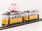 LGB 2035 & 3500 Strassenbahn Triebwagen mit Beiwagen (Tram), Hobby en Vrije tijd, Modeltreinen | Overige schalen, Analoog, Overige typen