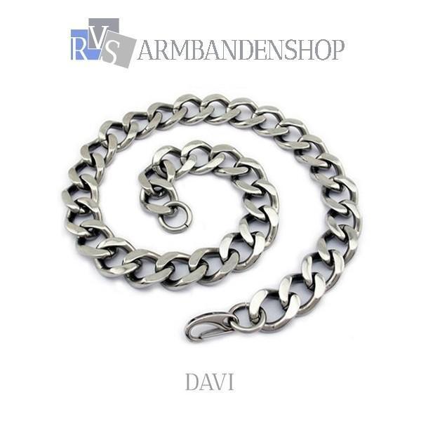 div Rvs gouden zilveren koningsschakel en design kettingen, Sieraden, Tassen en Uiterlijk, Kettingen, Zilver, Nieuw, Verzenden