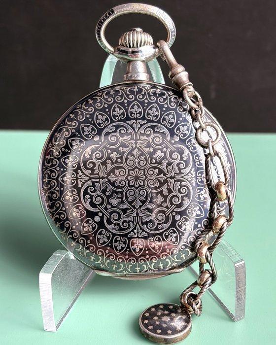 NOMOS Glashütte i/S - Niello Savonette - 1900-1949, Sieraden, Tassen en Uiterlijk, Horloges | Heren