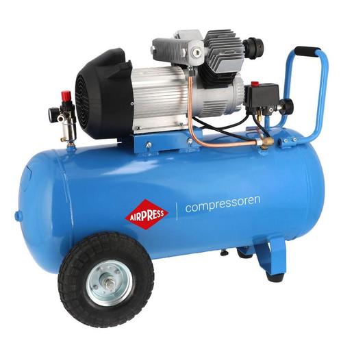Compressor LM 90-350 10 bar 3 pk/2.2 kW 245 l/min 90 l -, Doe-het-zelf en Verbouw, Compressors, Verzenden