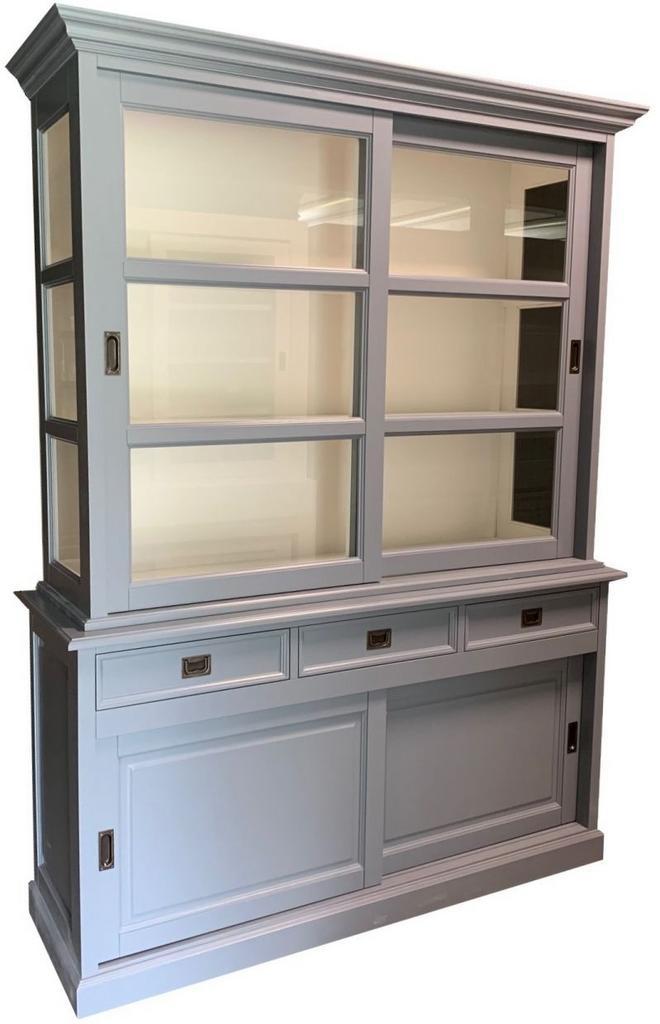 Buffetkast babyblauw Montfoort 160cm, Huis en Inrichting, Kasten | Buffetkasten, Ophalen of Verzenden