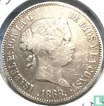 Filipijnen 50 centimos 1868, Verzenden, Losse munt, Goud