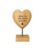 Houten Hart Spaar Geen Centen, Hobby en Vrije tijd, Feestartikelen, Verzenden, Nieuw