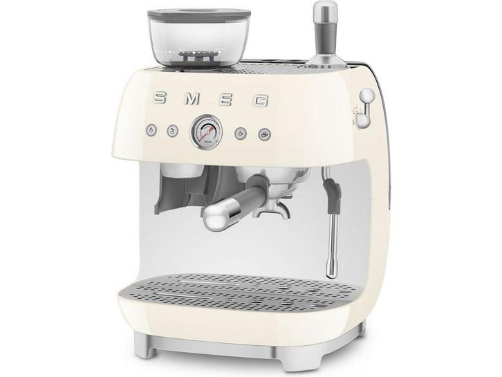 Smeg EGF03CREU - Espressomachine met bonenmaler - 19 bar, Huis en Inrichting, Woonaccessoires | Overige, Zo goed als nieuw, Verzenden
