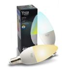 Set van 2 Ynoa smart lampen | White Tones CCT | E14 LED kaar, Nieuw, Overige typen, Modern, E14 (klein)