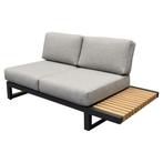 Ravenna platform hoek loungeset 4 delig antraciet aluminium, Ophalen of Verzenden, Nieuw