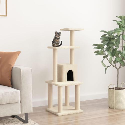 vidaXL Kattenkrabpaal met sisal krabpalen 105 cm, Dieren en Toebehoren, Katten-accessoires, Nieuw, Verzenden